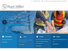 Tablet Screenshot of hunt-miller.com